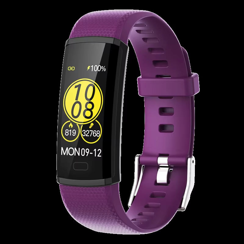 New Smart Band Watches Sports Fitness Bracelet 3ATM Waterproof Heart Rate Blood Pressure Monitoring Smartband for Men Women