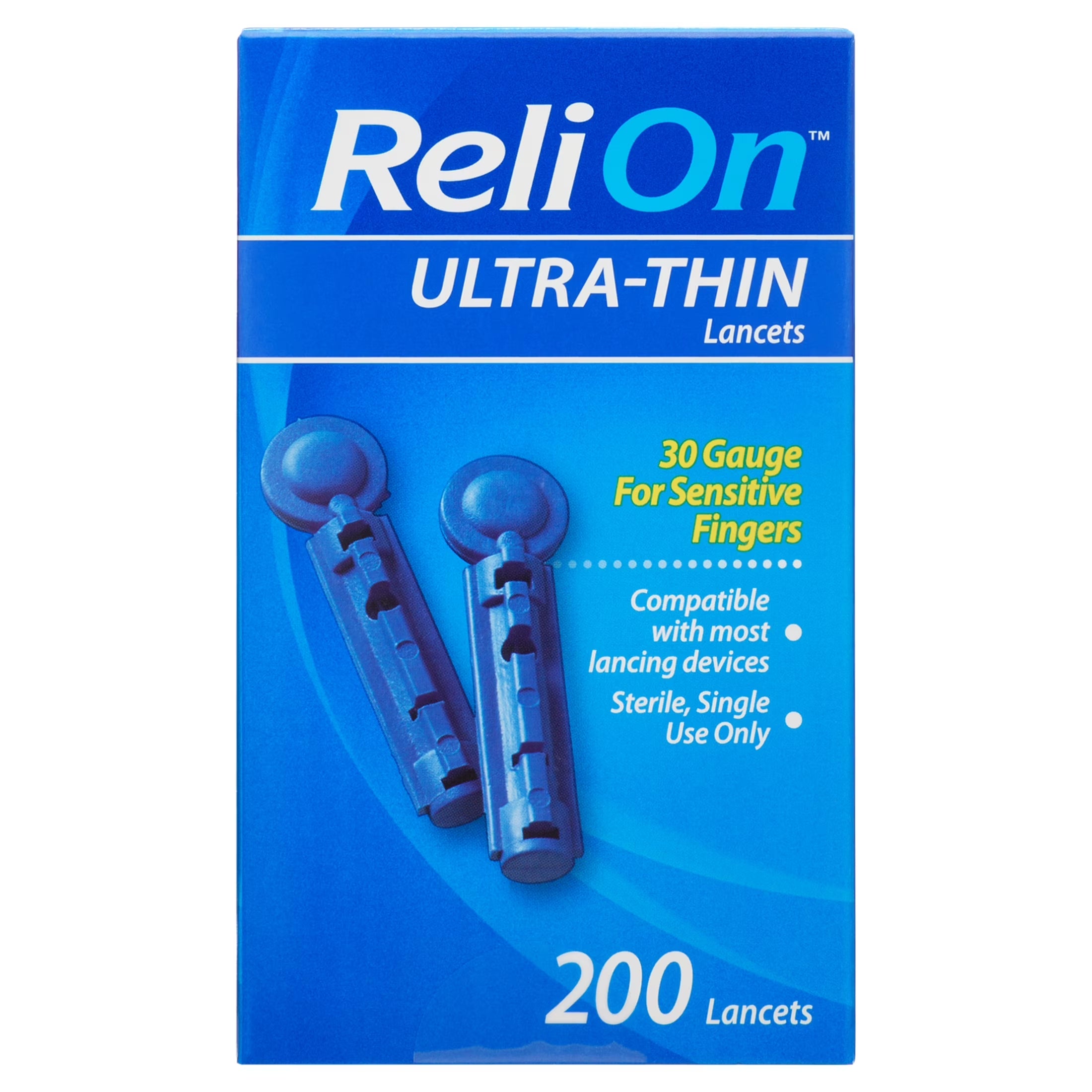 Ultra-Thin Blood Lancets, 200 Count