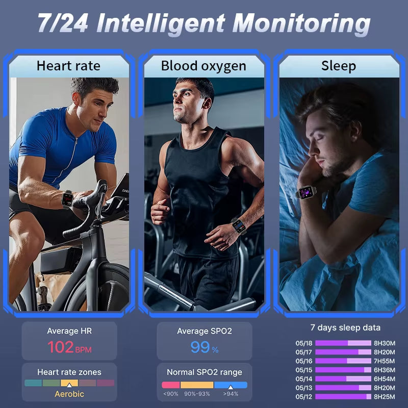 2025 Fashion Women Smart Watch Ultra 2 SE Smart Watches 1000Mah Big Battery Bluetooth Call Full Touch Sports Smartwatch Men