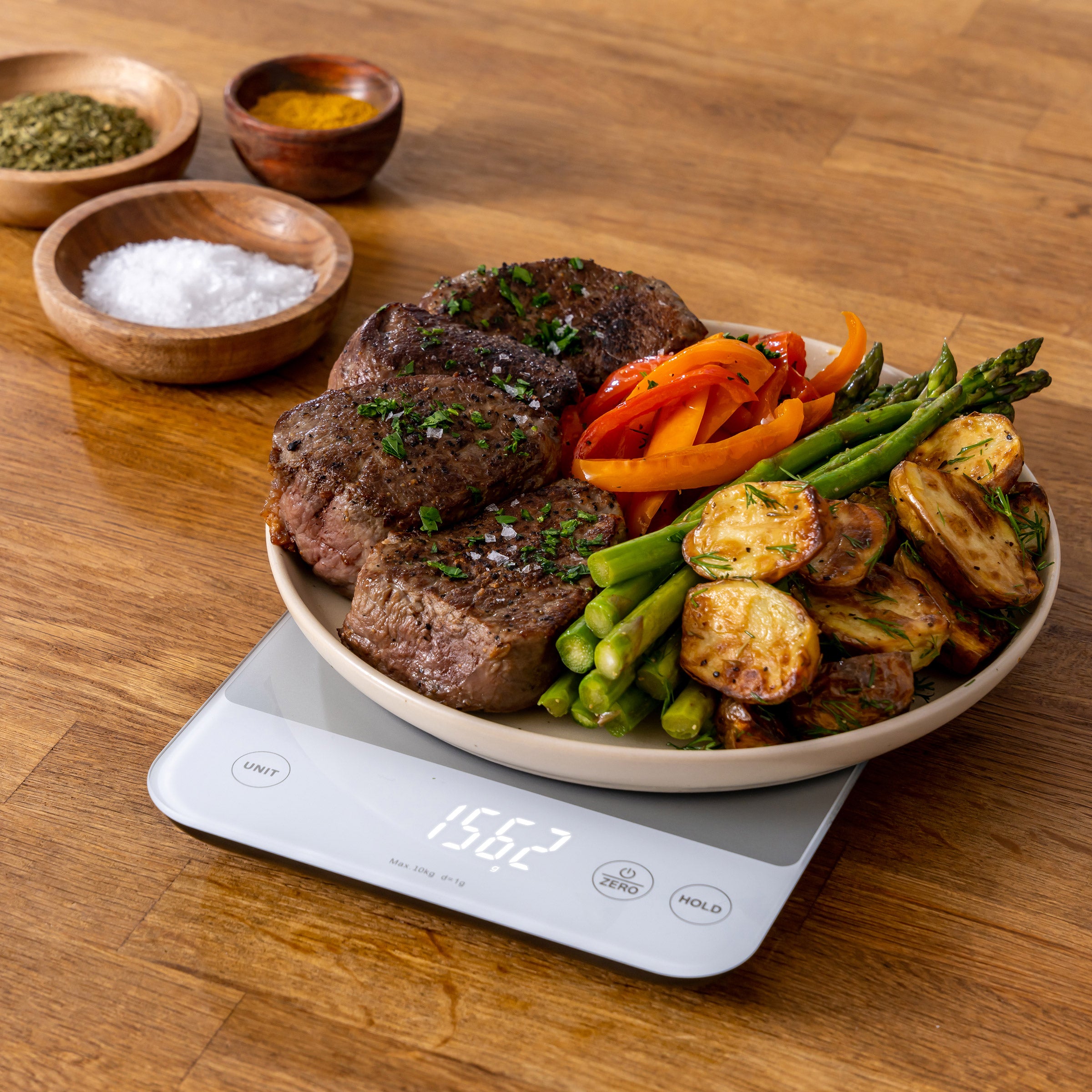 Etekcity Wellness Bundle: Smart Fitness Scale + Kitchen Scale