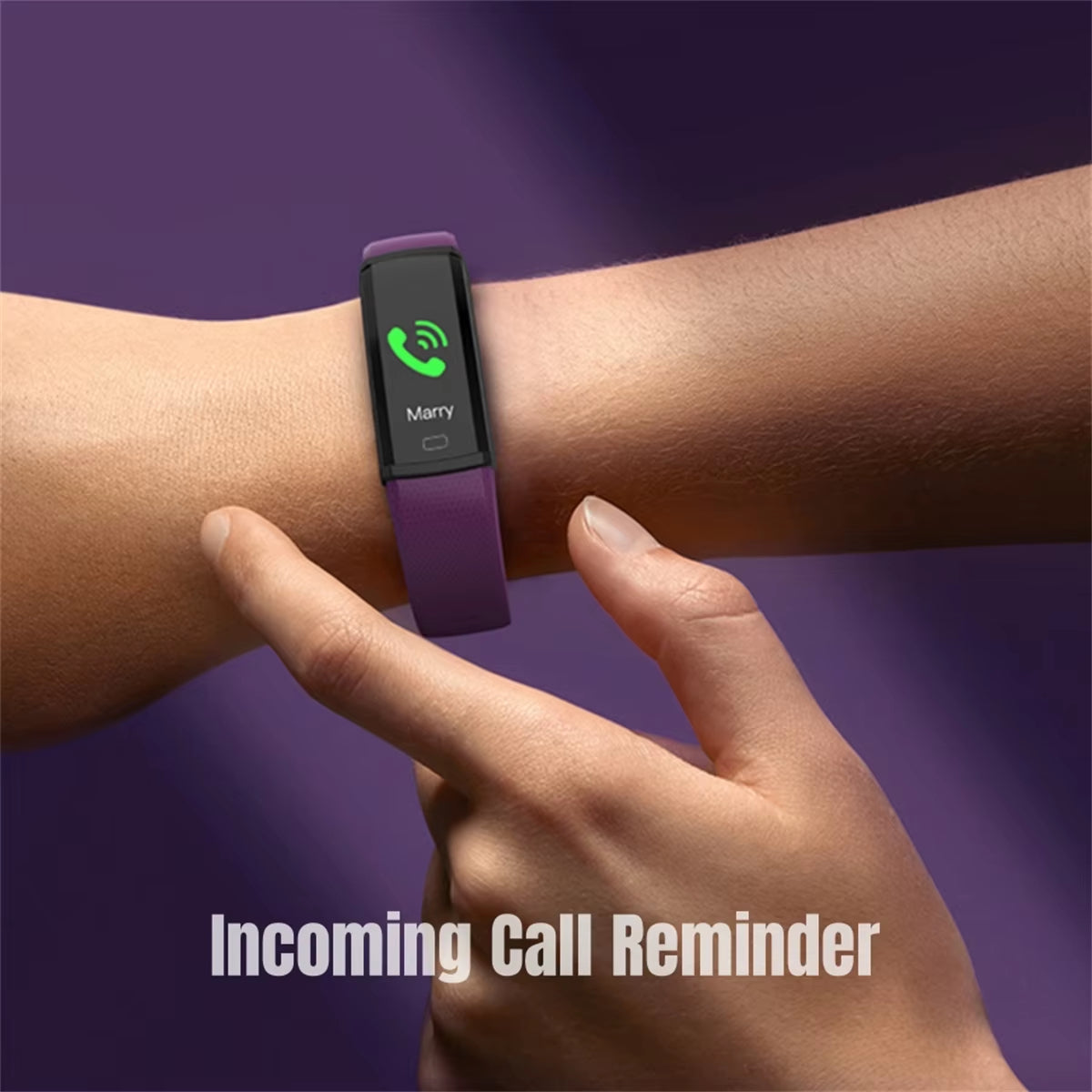 New Smart Band Watches Sports Fitness Bracelet 3ATM Waterproof Heart Rate Blood Pressure Monitoring Smartband for Men Women