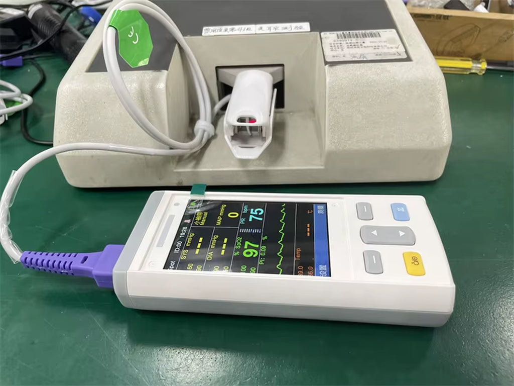 PC100V OEM/ODM Handheld Vet Multiparameter Monitor De Sign Vital Veterinaria Multiparameter Monitor