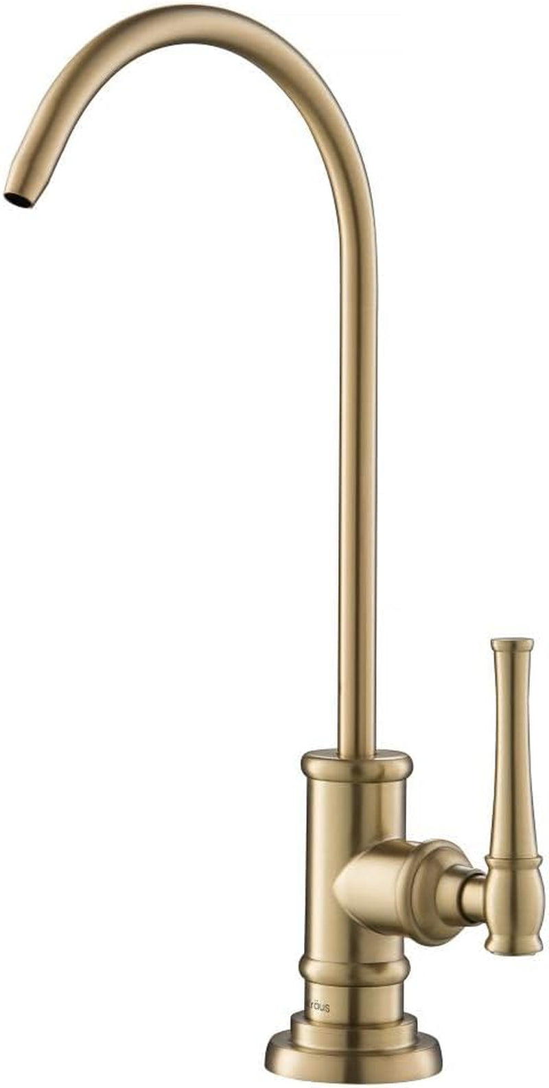 Allyn 100% Lead-Free Kitchen Water Filter Faucet in Brushed Gold, FF-102BG