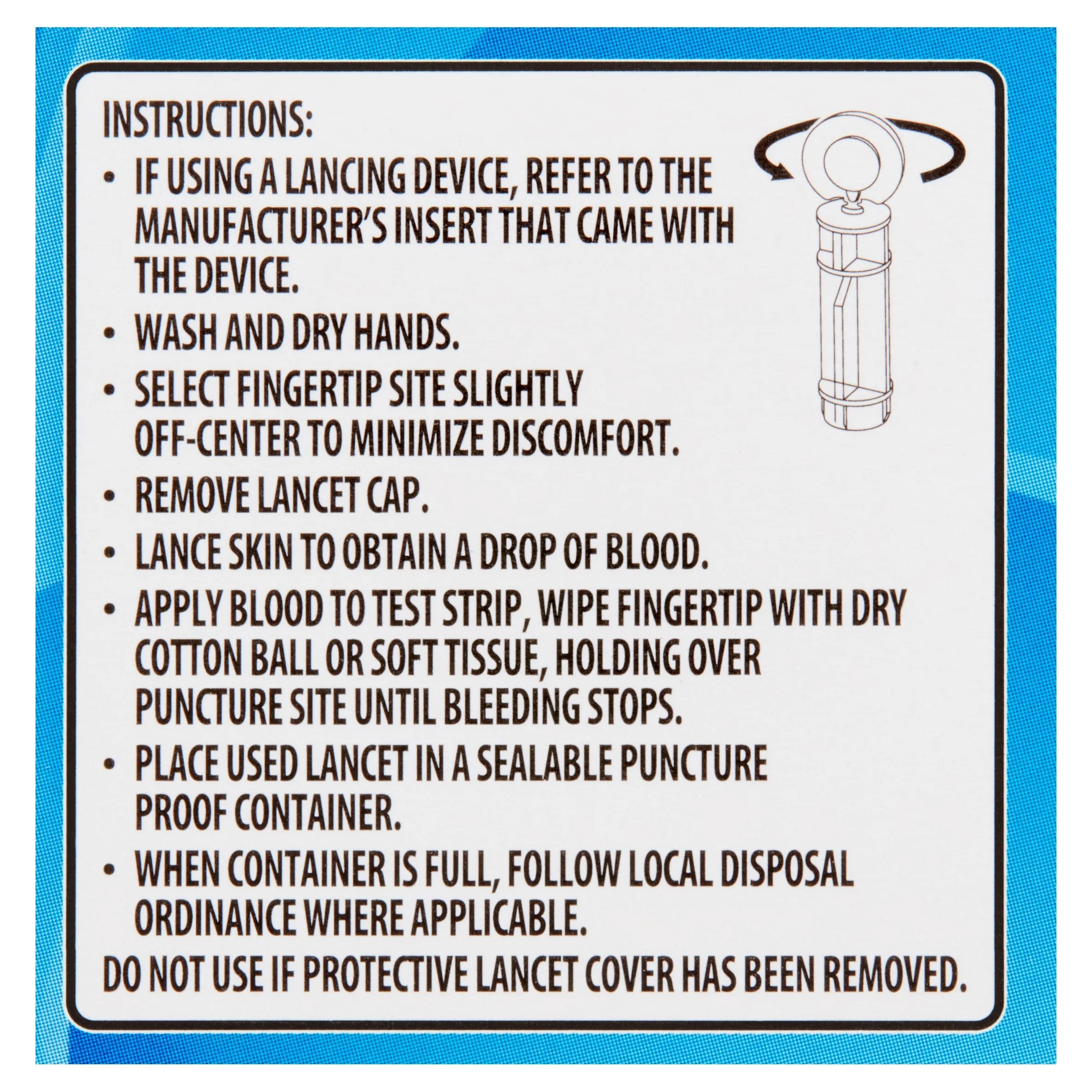Ultra-Thin Blood Lancets, 200 Count