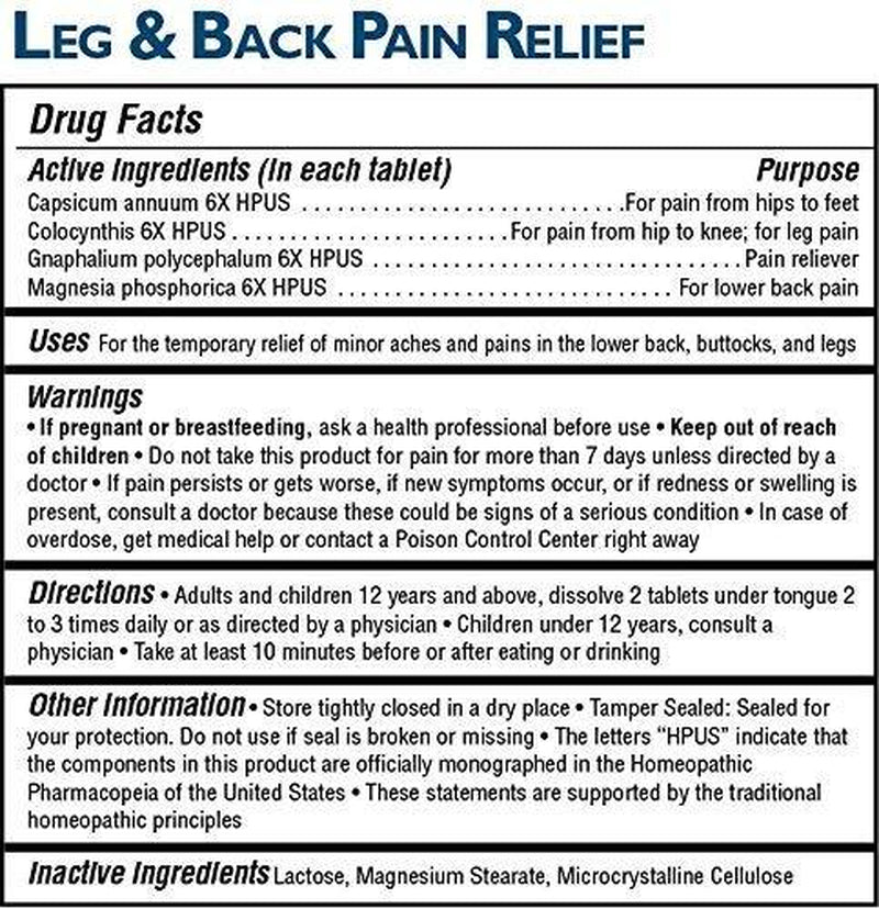 Magnilife Leg & Back Pain Relief, Fast-Acting for Sciatica Pain, Naturally So...