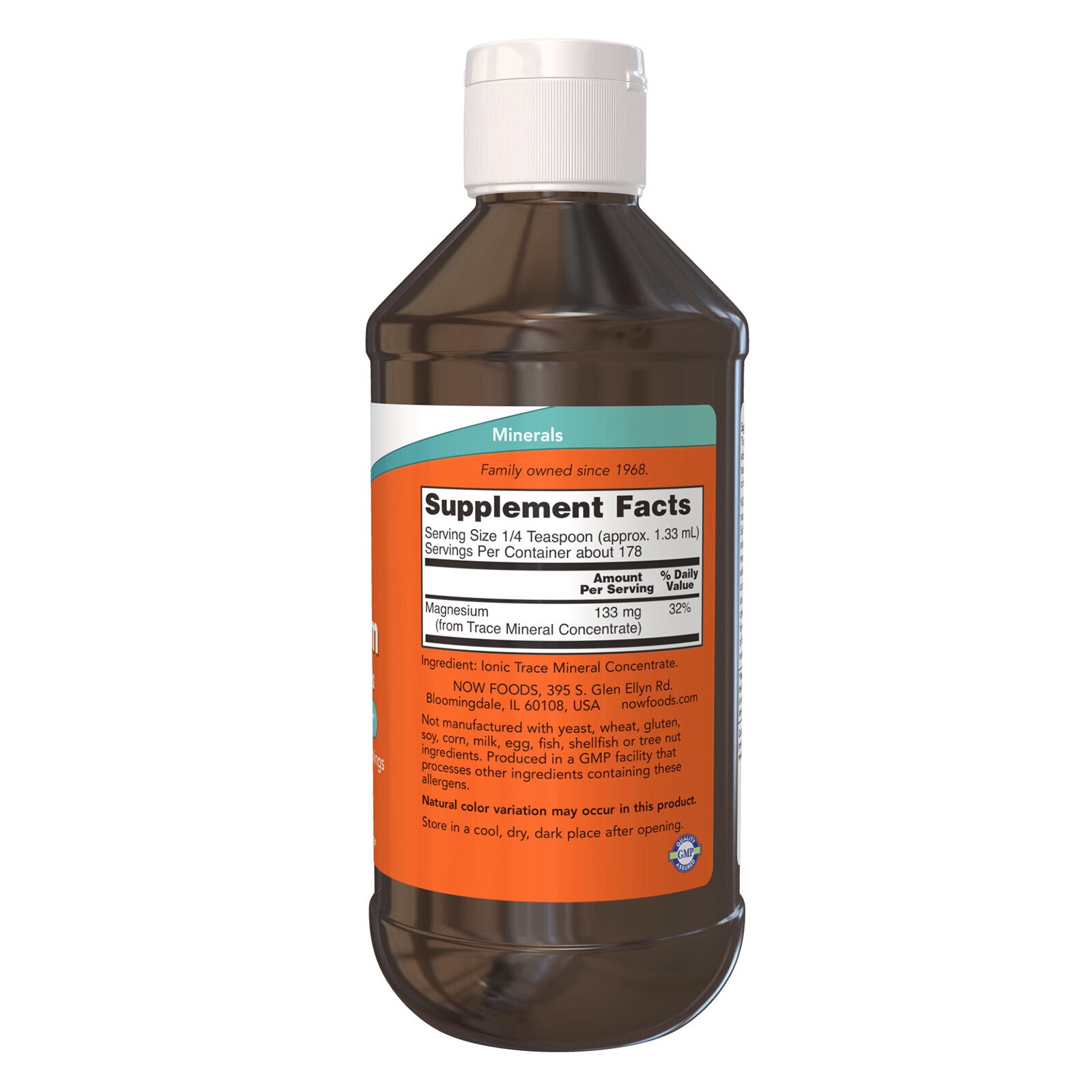 NOW FOODS Liquid Magnesium 8 Fl Oz