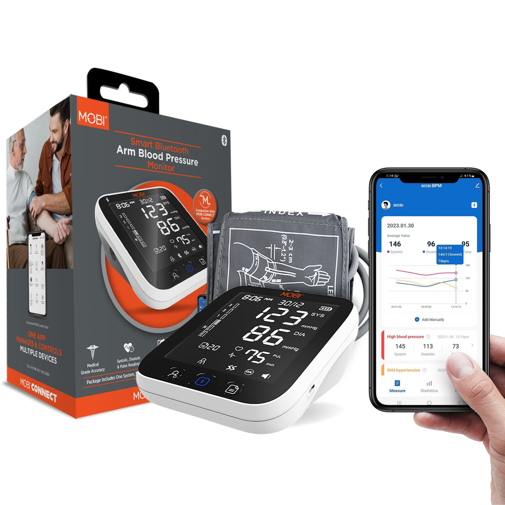 Connect Smart Bluetooth Upper Arm Blood Pressure Monitor Automatic Blood Pressure Machine