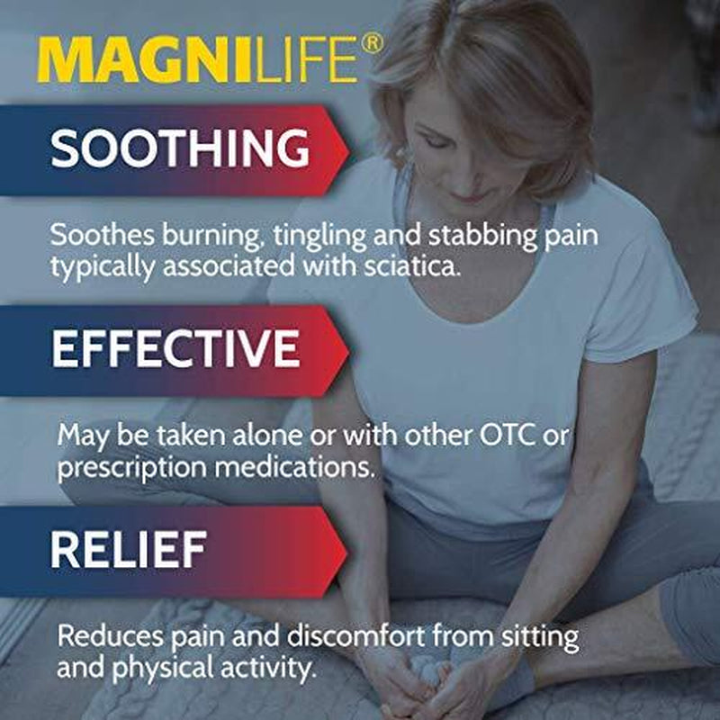 Magnilife Leg & Back Pain Relief, Fast-Acting for Sciatica Pain, Naturally So...