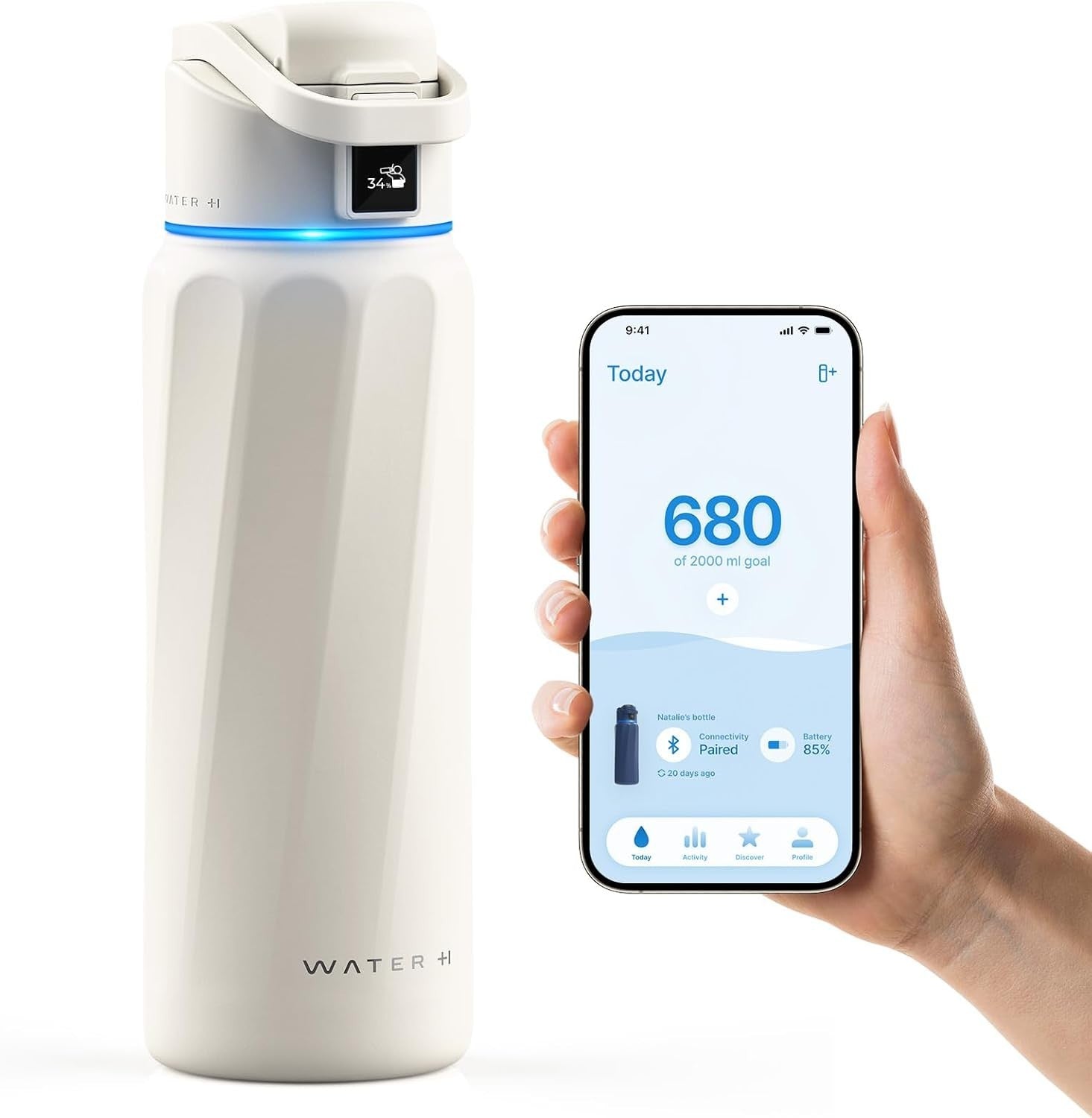 Bpa-Free Smart Water Bottle for Health & Wellness