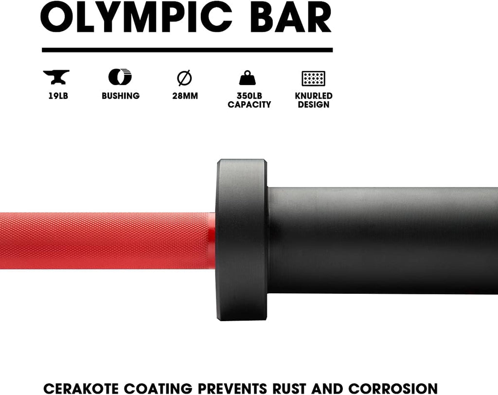 Olympic Barbell 47Inch-4Ft-350Lb /86Inch-7Ft-1500Lb EZ Curl Weight Bar, Capacity Chrome Barbells for Gym Home Strength Training,Weightlifting,Power Lifting